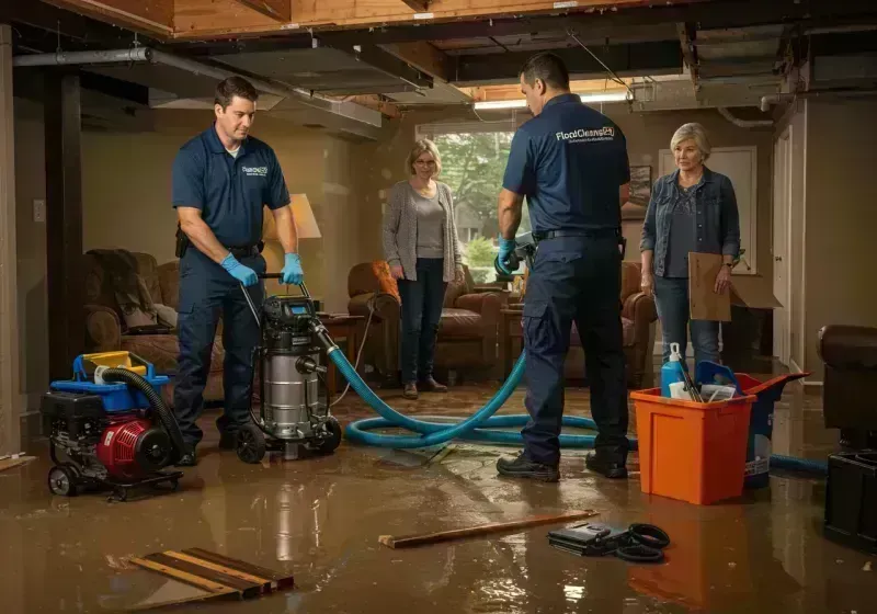 Basement Water Extraction and Removal Techniques process in Anton, TX