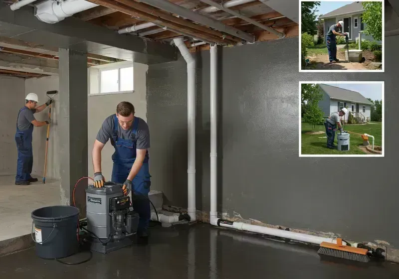 Basement Waterproofing and Flood Prevention process in Anton, TX